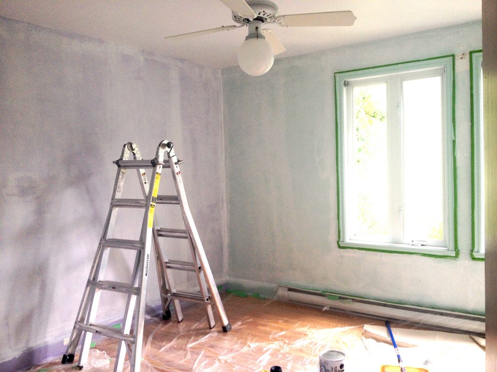 skimcoat textured walls DIY prep primer