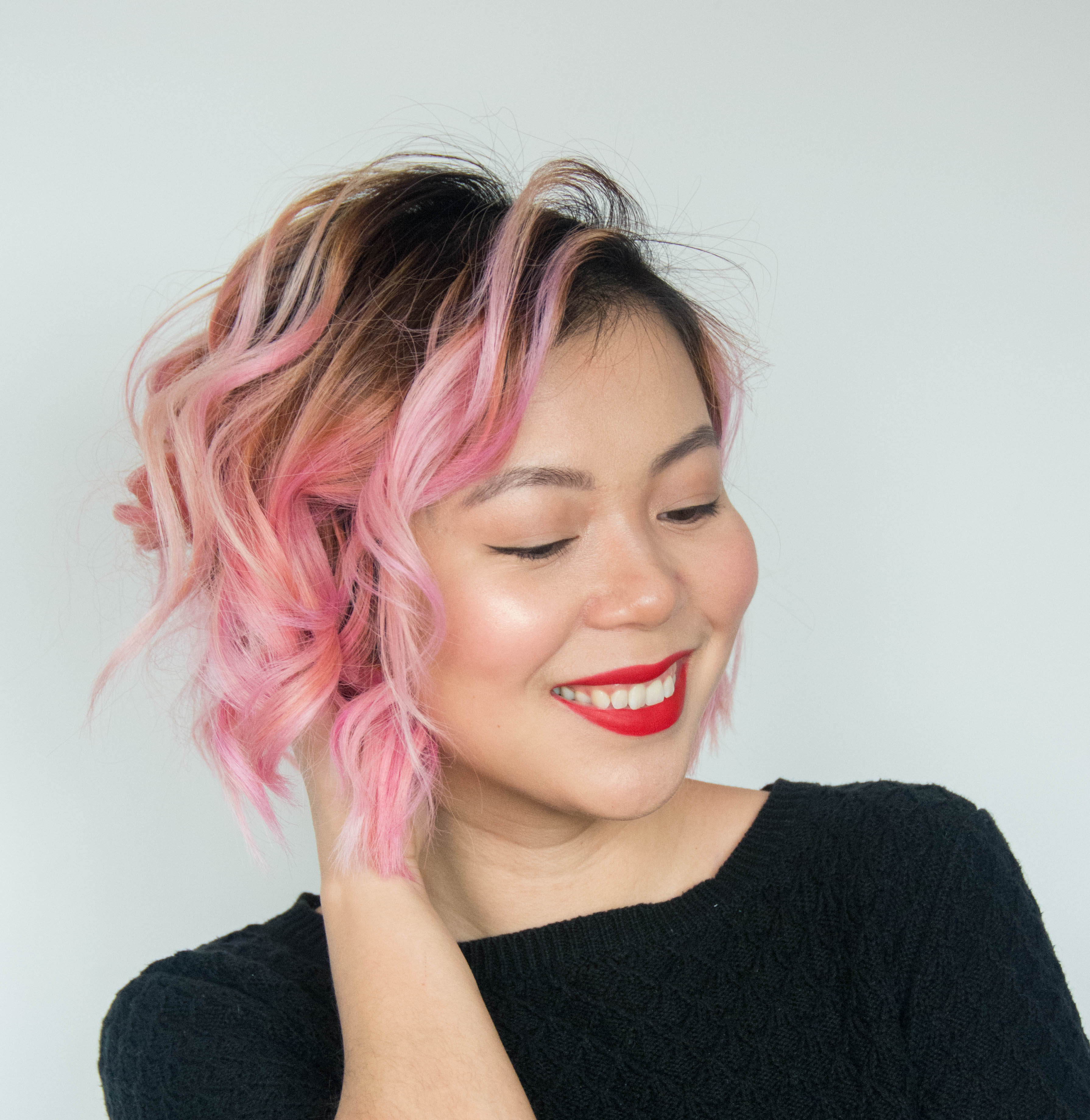 DIY bleach and dye hair pink at home Montreal lifestyle beauty fashion blog blogger 1