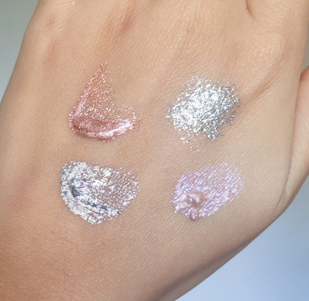 Butter London Glazen Eye Gloss Mermaid Unicorn Stila Glitter & Glow Liquid Eye Shadow Diamond Dust Pixi Liquid Fairy Lights Rose Gold pink woodland fairy Halloween makeup tutorial 2