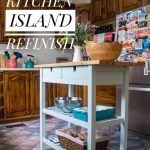 IKEA FORHOJA kitchen island refinish remodel