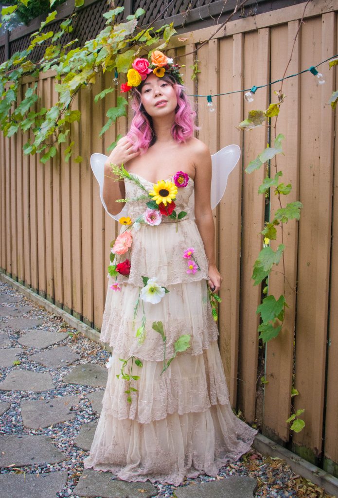 woodland fairy Halloween costume Montreal fashion beauty lifestyle blog 2