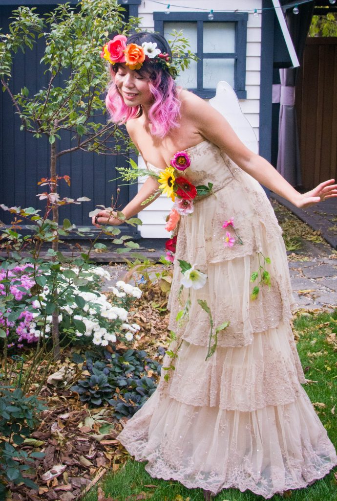 woodland fairy Halloween costume Montreal fashion beauty lifestyle blog 4