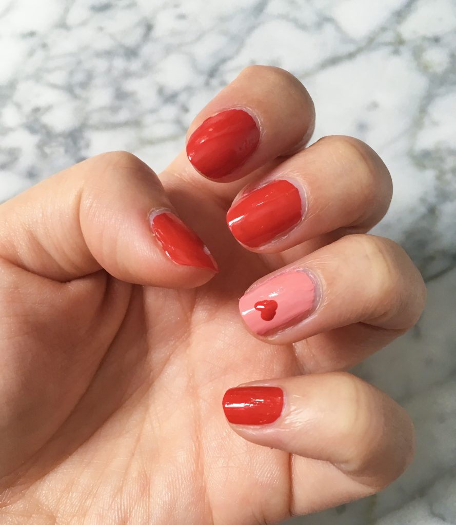 Valentine's Day nail art Montreal beauty blog 1