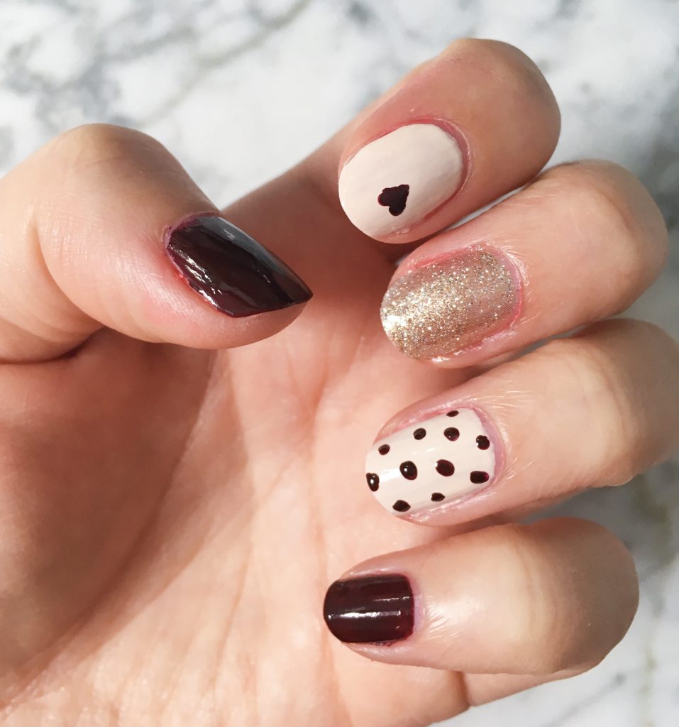 Valentine's Day nail art Montreal beauty blog 3