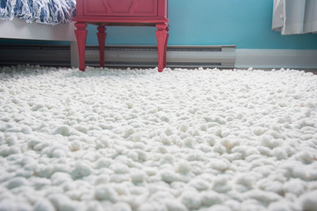 DIY fluffy rug Montreal lifestyle fashion beauty blog 4