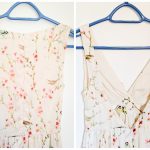 DIY altering wedding guest dress