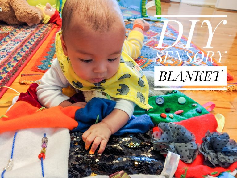 DIY Sensory Blanket Eclectic Spark