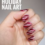 easy DIY holiday Christmas nail art Montreal beauty fashion lifestyle blog