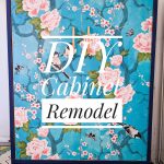 DIY shoe cabinet remodel Montreal lifestyle fashion beauty blog