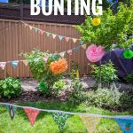 DIY birthday party bunting banner Montreal lifestyle fashion beauty blog 4