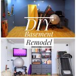 DIY basement remodel Montreal lifestyle fashion beauty blog