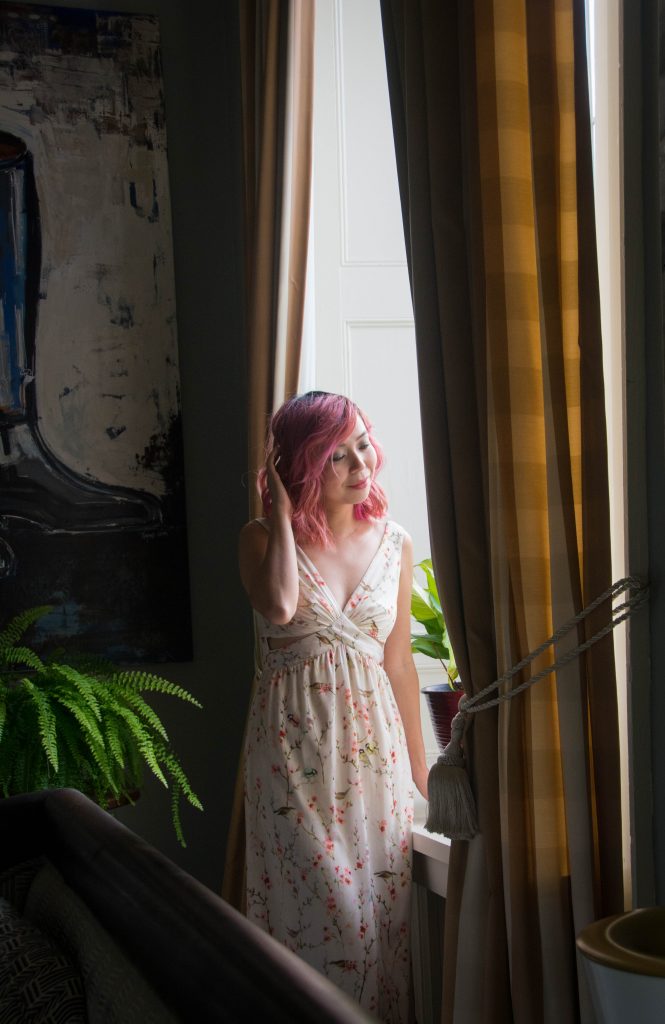 Zara floral maxi dress Montreal fashion beauty lifestyle blog 1