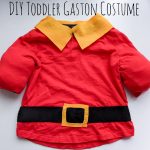 DIY toddler Gaston Halloween costume Montreal lifestyle fashion beauty blog