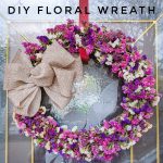 DIY floral wreath Montreal lifestyle fashion beauty blog