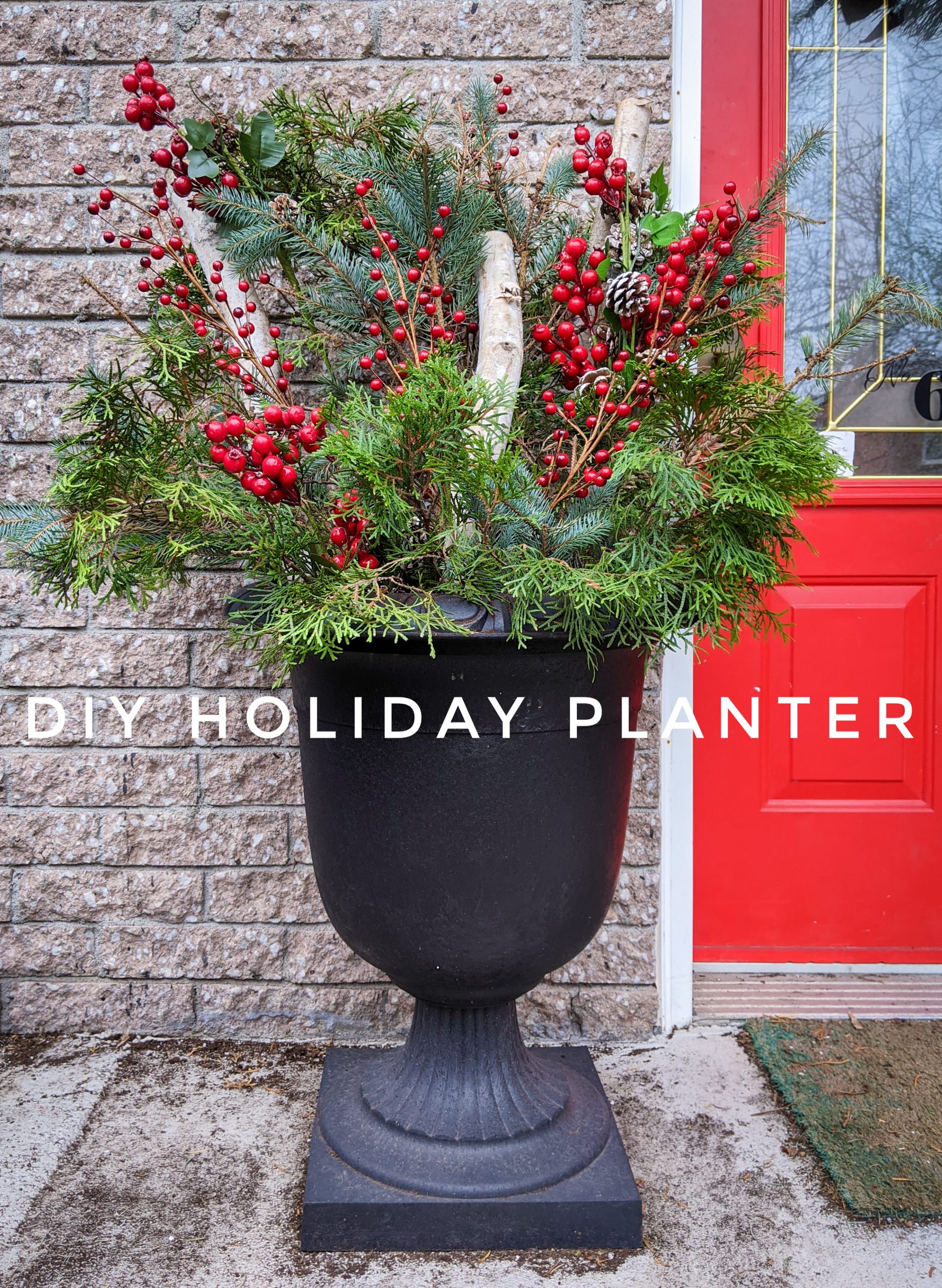 Easy Holiday Planters Eclectic Spark