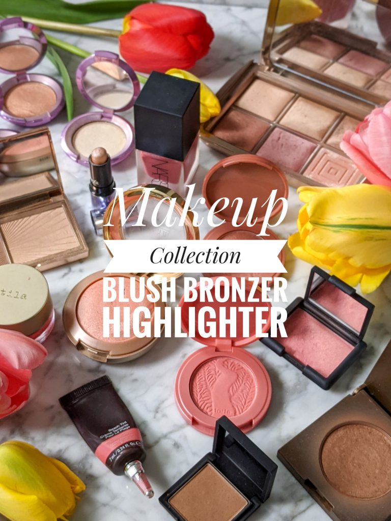 makeup collection blush bronzer highlighterMontreal beauty blog