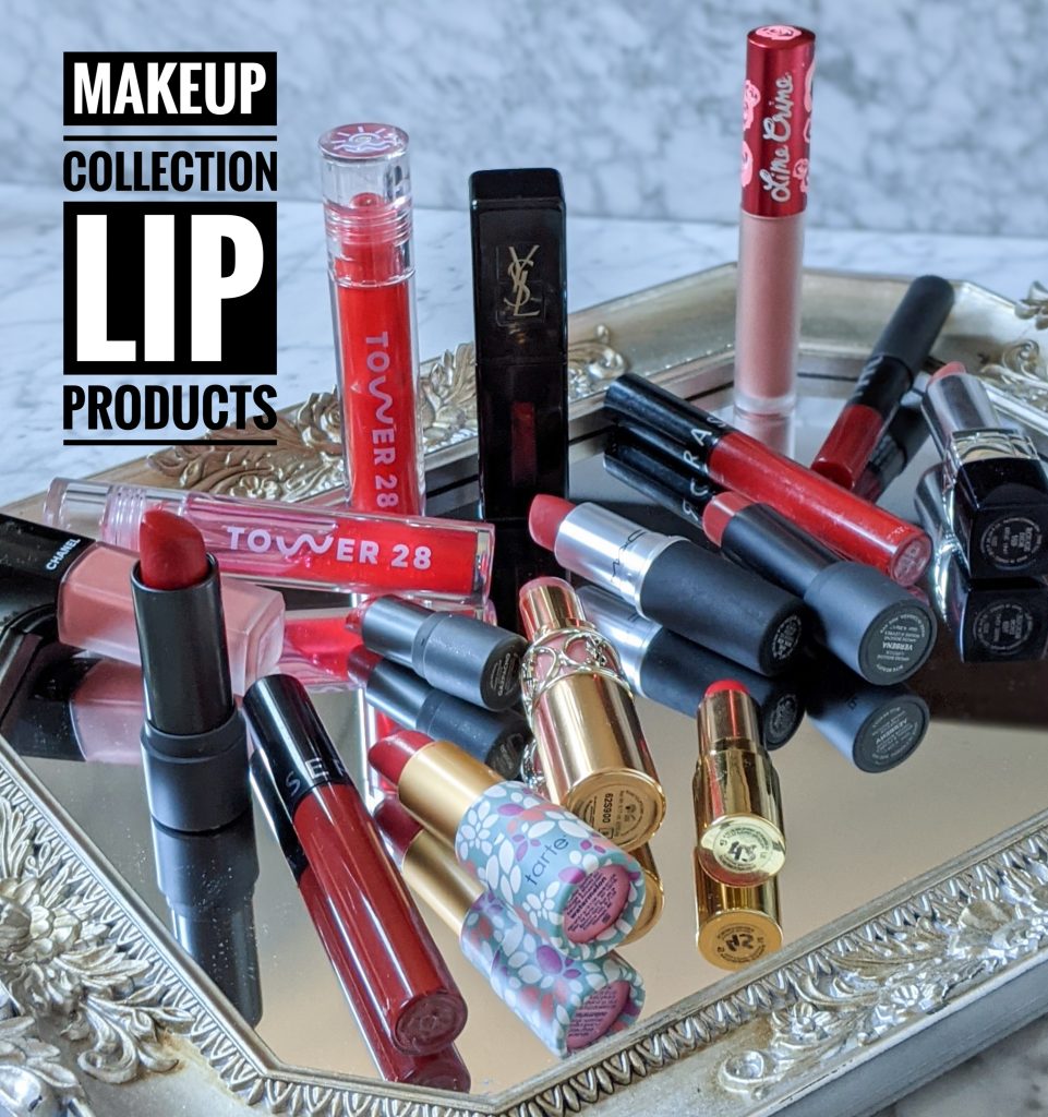 lip product collection Montreal beauty fashion lifestyle blog 1