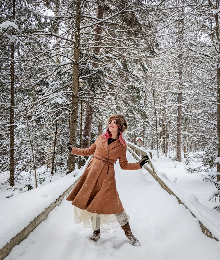 vintage winter fashion Montreal fashion beauty lifestyle blog