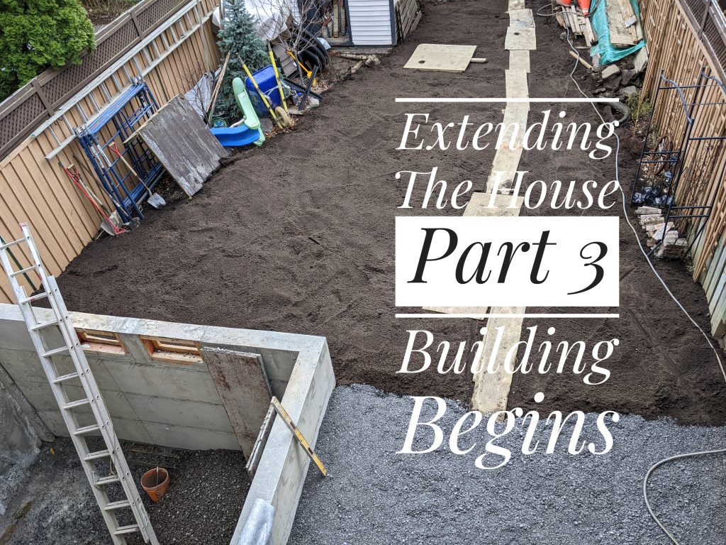 building an extension Montreal lifestyle fashion beauty blog