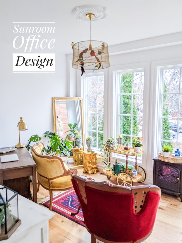 sunroom office design Montreal lifestyle fashion beauty blog