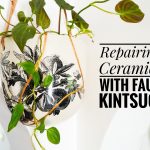 faux kintsugi ceramic repair Montreal lifestyle fashion beauty blog